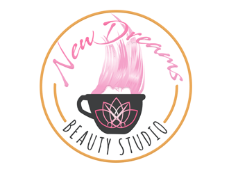 New Dreams Beauty Studio logo design by megalogos