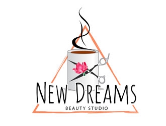 New Dreams Beauty Studio logo design by LogoInvent