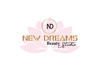 New Dreams Beauty Studio logo design by mawanmalvin