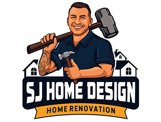 Sj Home Design  logo design by Optimus