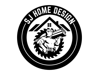 Sj Home Design  logo design by aldesign