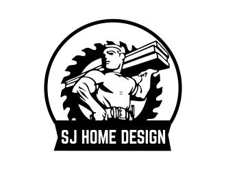 Sj Home Design  logo design by aldesign