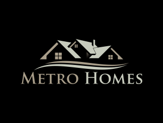Metro Homes  logo design by pakNton