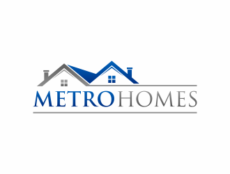 Metro Homes  logo design by pakNton