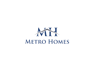 Metro Homes  logo design by blackcane