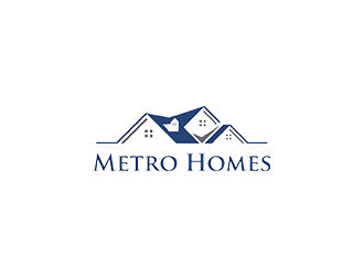 Metro Homes  logo design by blackcane