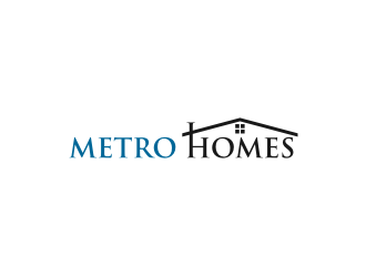 Metro Homes  logo design by logitec