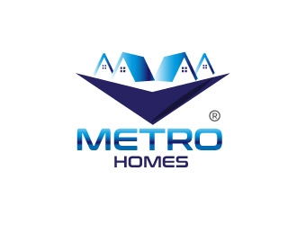 Metro Homes  logo design by Muhammad_Abbas