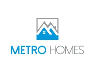 Metro Homes  logo design by cikiyunn
