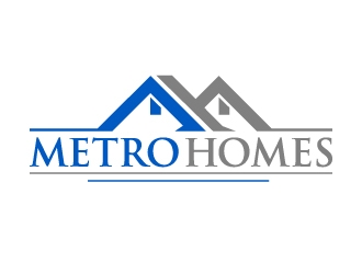 Metro Homes  logo design by fantastic4