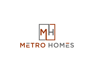 Metro Homes  logo design by johana