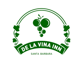De La Vina Inn logo design by cikiyunn