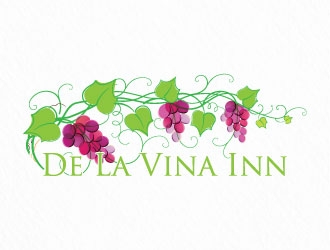 De La Vina Inn logo design by AYATA