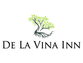 De La Vina Inn logo design by jetzu