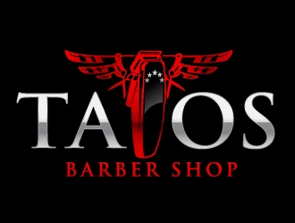 Tatos barber Shop logo design by nexgen