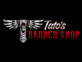 Tatos barber Shop logo design by jaize