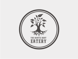 The Rustic Root Eatery logo design by mbamboex