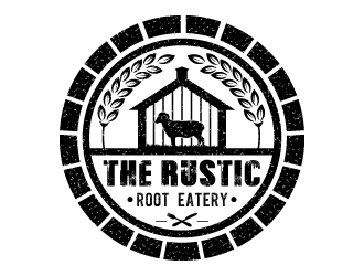 The Rustic Root Eatery logo design by Suvendu