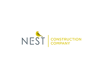 Nest Construction Company logo design by checx