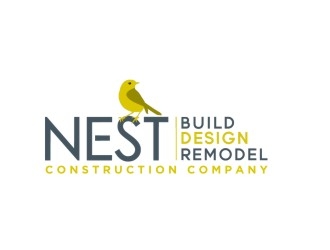 Nest Construction Company logo design by agil