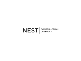 Nest Construction Company logo design by logitec