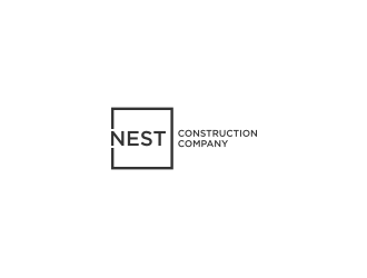 Nest Construction Company logo design by logitec