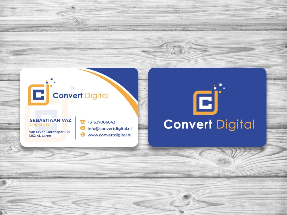 Convert Digital logo design by jaize