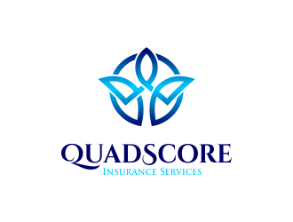 QuadScore Insurance Services logo design by SmartTaste