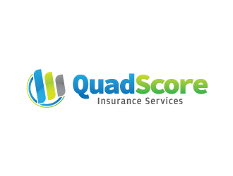 QuadScore Insurance Services logo design by easy@logo