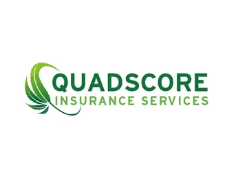 QuadScore Insurance Services logo design by Roma