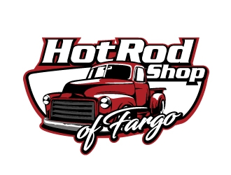 Hot Rod Shop of Fargo logo design by aRBy