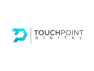 Touchpoint Digital logo design by Asani Chie