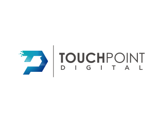 Touchpoint Digital logo design by Asani Chie