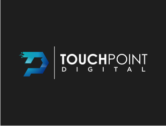 Touchpoint Digital logo design by Asani Chie