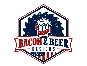 BACON & BEER DESIGNS   logo design by jaize