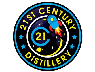 21st Century Distillery logo design by logopond
