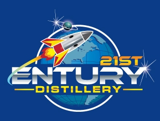 21st Century Distillery logo design by Suvendu