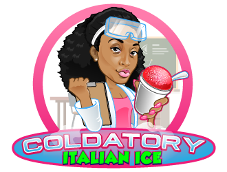 Coldatory  Italian Ice  logo design by reight