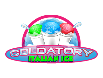 Coldatory  Italian Ice  logo design by reight