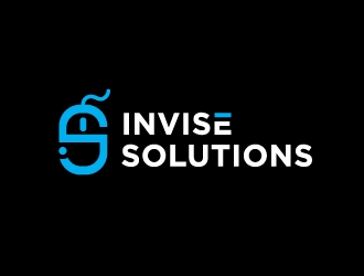 Invise Solutions logo design by fillintheblack