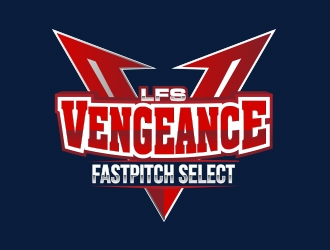 Vengeance Fastpitch Select logo design by MarkindDesign