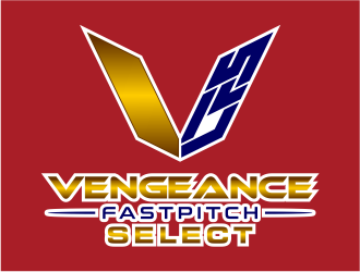 Vengeance Fastpitch Select logo design by cintoko