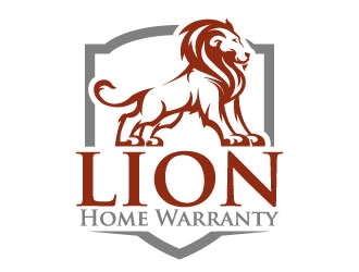 Lion Home Warranty logo design by daywalker