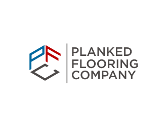 PLANKED FLOORING COMPANY logo design by BintangDesign