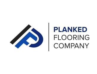 PLANKED FLOORING COMPANY logo design by amar_mboiss