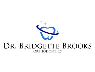 Dr. Bridgette Brooks Orthodontics  logo design by jetzu