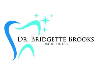 Dr. Bridgette Brooks Orthodontics  logo design by jetzu
