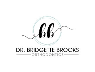 Dr. Bridgette Brooks Orthodontics  logo design by J0s3Ph
