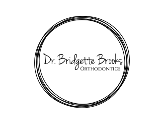 Dr. Bridgette Brooks Orthodontics  logo design by Greenlight