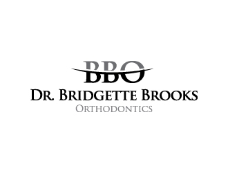 Dr. Bridgette Brooks Orthodontics  logo design by zakdesign700